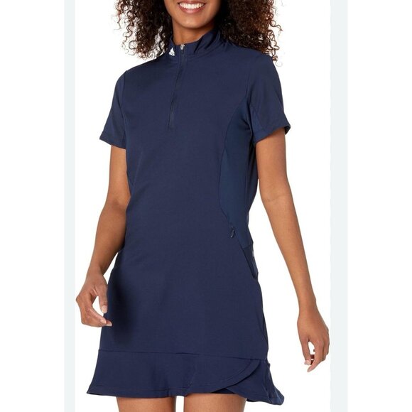 adidas Dresses & Skirts - Adidas Frill 365 Golf Dress Sz M Blue Women's Tennis Outdoors Sport Casual NWT